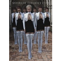 porn comic image Sisters of the Holy Cum 01