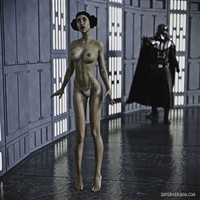 porn comic image Leia fucked by the Force 02