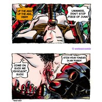 porn comic image FUCKED BY BORDER ANDROIDS 08
